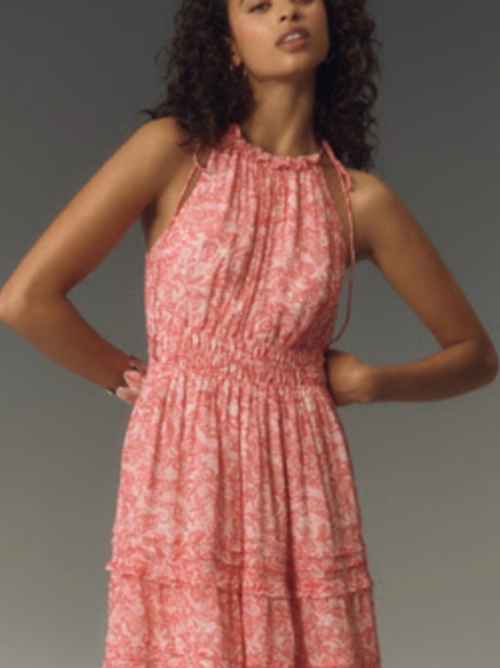 THE SOMERSET MINI DRESS: HALTER EDITION